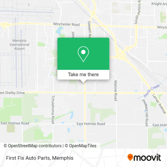 First Fix Auto Parts map