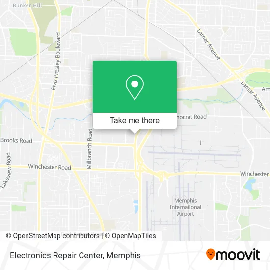 Electronics Repair Center map