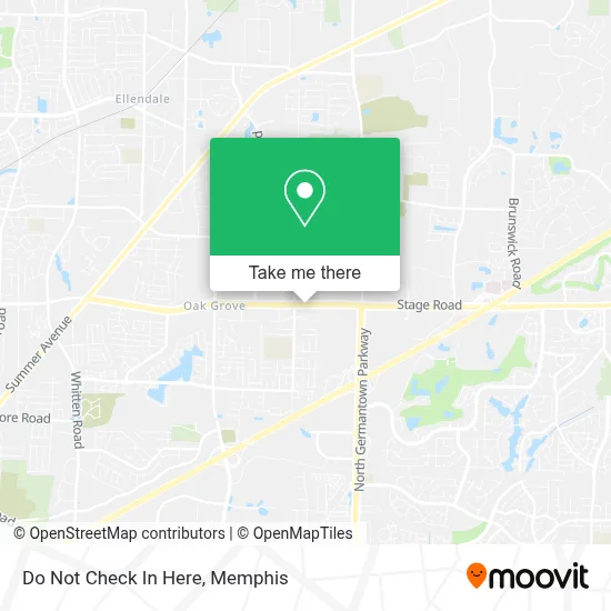Do Not Check In Here map