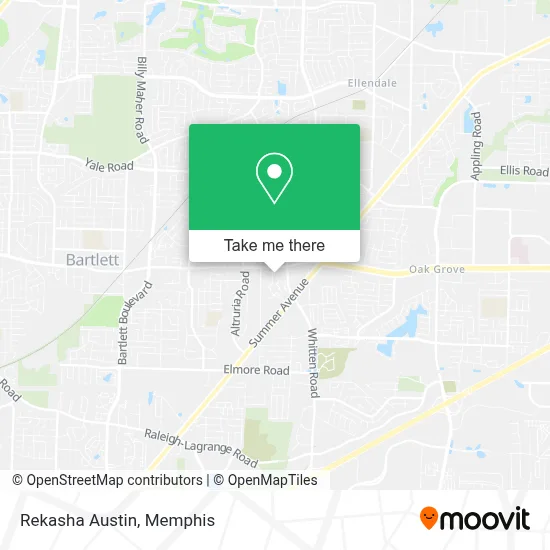 Rekasha Austin map