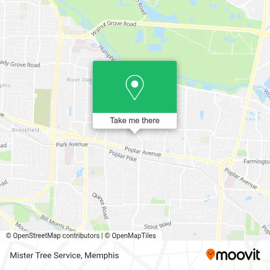 Mister Tree Service map