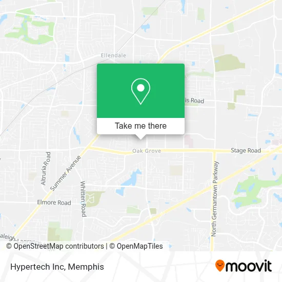 Hypertech Inc map