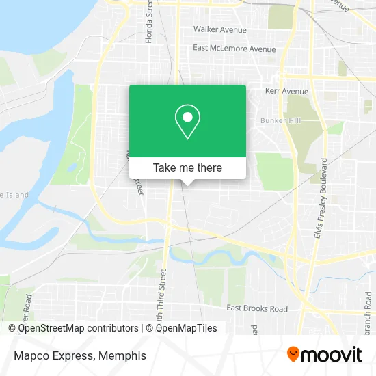 Mapco Express map
