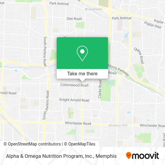 Alpha & Omega Nutrition Program, Inc. map
