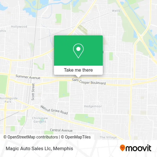 Magic Auto Sales Llc map