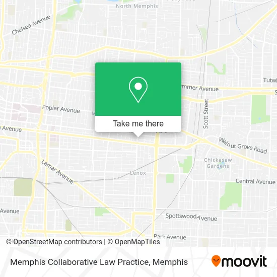 Memphis Collaborative Law Practice map