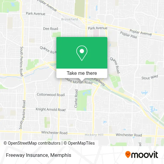 Freeway Insurance map