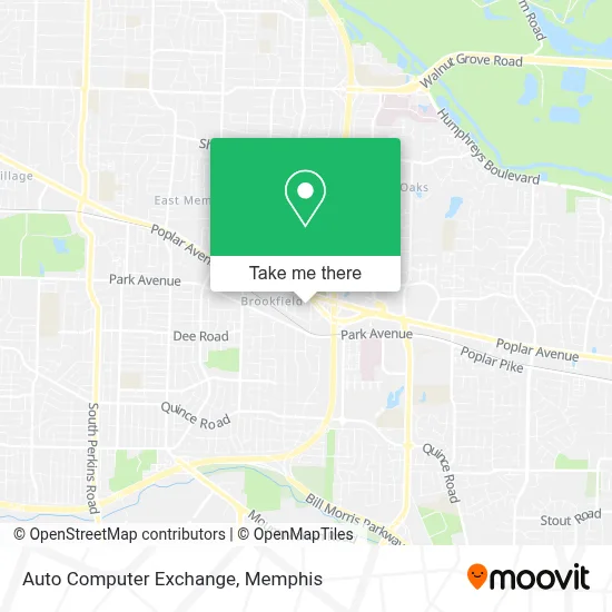 Auto Computer Exchange map
