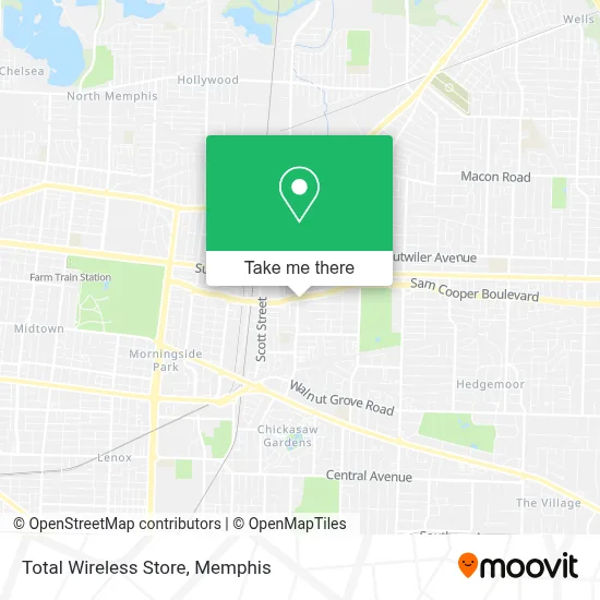 Total Wireless Store map