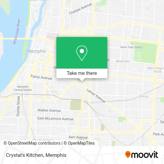 Crystal's Kitchen map