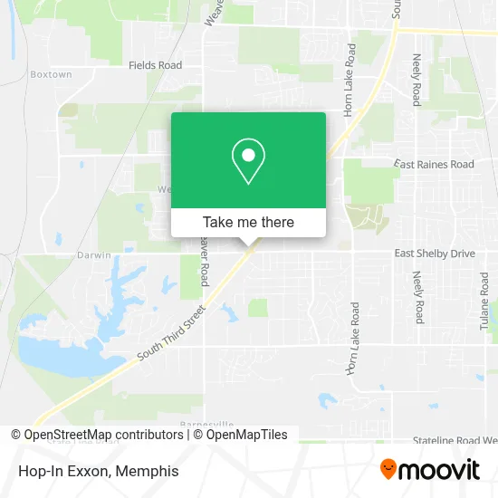 Hop-In Exxon map