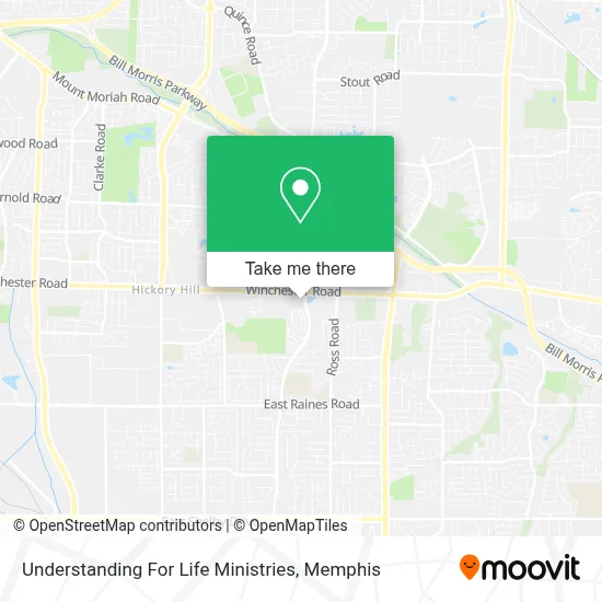Understanding For Life Ministries map