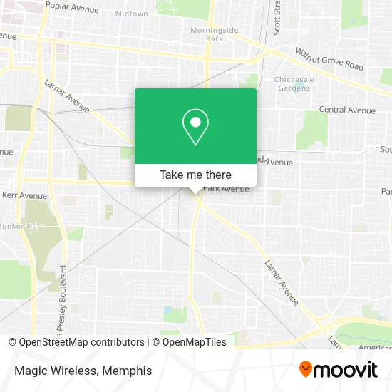 Magic Wireless map