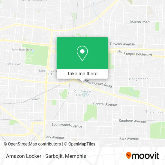 Amazon Locker - Sarbojit map