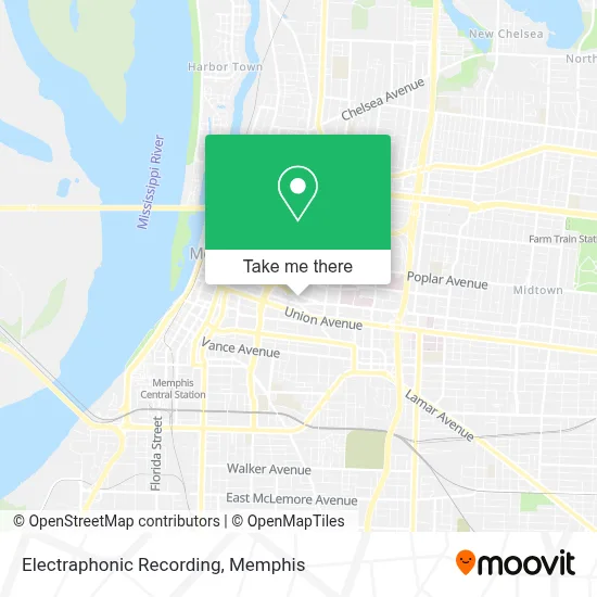 Electraphonic Recording map