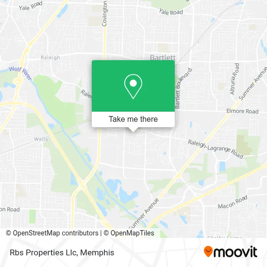 Rbs Properties Llc map