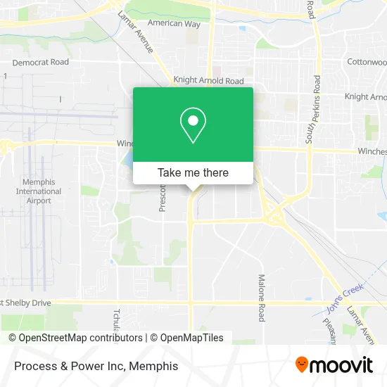 Process & Power Inc map