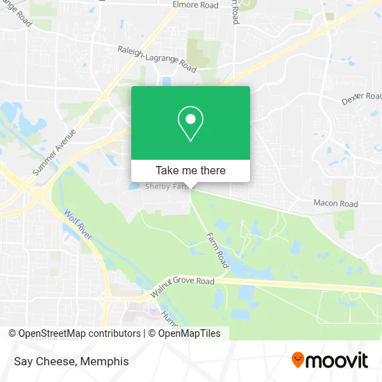 Say Cheese map