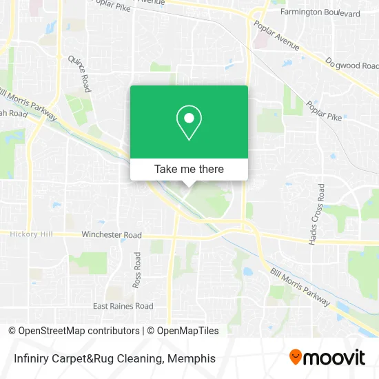 Infiniry Carpet&Rug Cleaning map