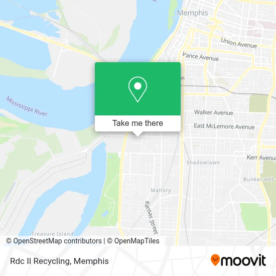 Rdc II Recycling map