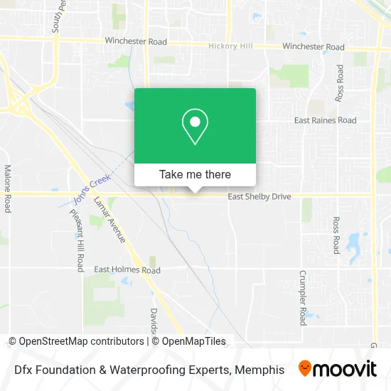 Dfx Foundation & Waterproofing Experts map