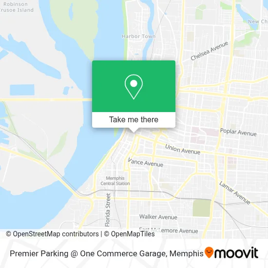 Premier Parking @ One Commerce Garage map