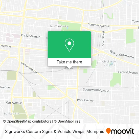 Signworks Custom Signs & Vehicle Wraps map