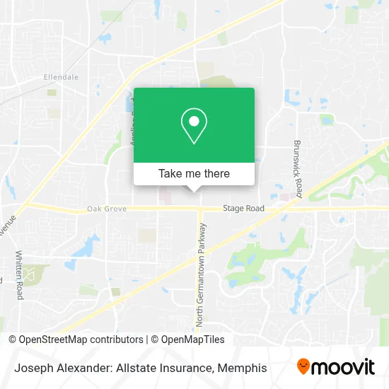 Joseph Alexander: Allstate Insurance map