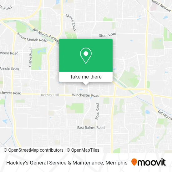 Hackley's General Service & Maintenance map