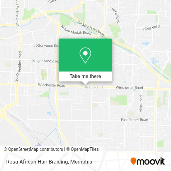 Rosa African Hair Braiding map