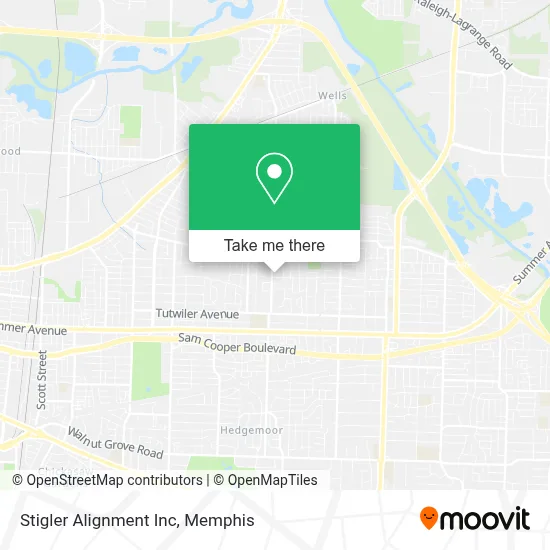 Stigler Alignment Inc map