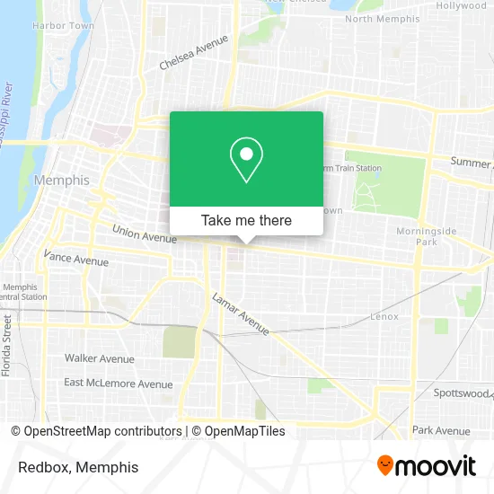 Redbox map