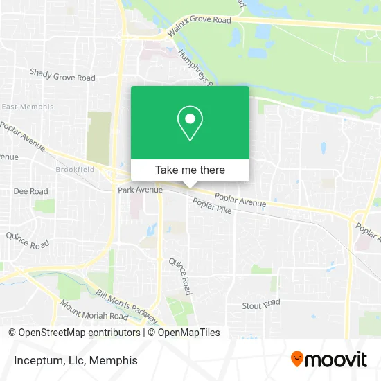 Inceptum, Llc map