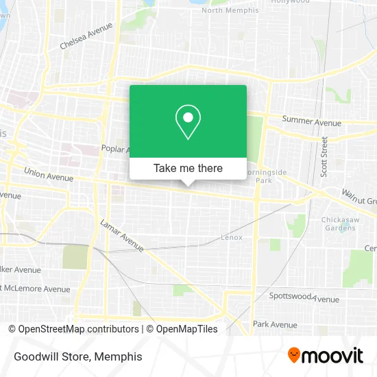 Goodwill Store map