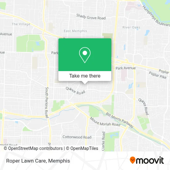 Roper Lawn Care map