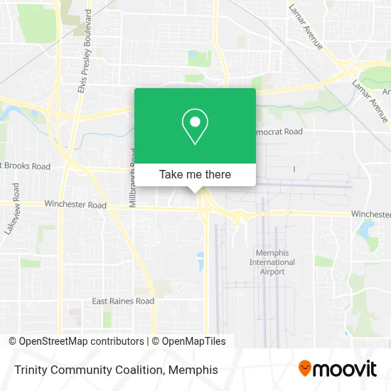 Trinity Community Coalition map