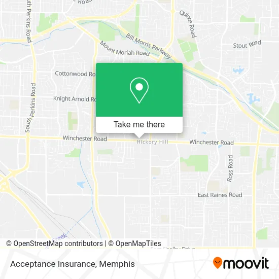 Acceptance Insurance map