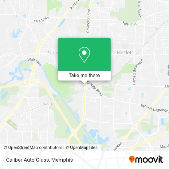 Caliber Auto Glass map