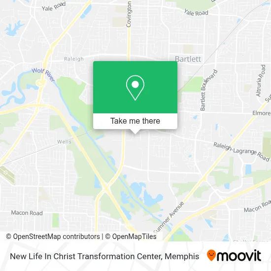 New Life In Christ Transformation Center map