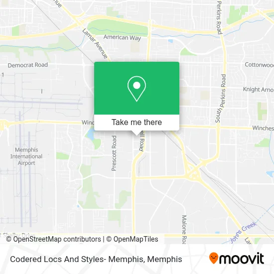 Codered Locs And Styles- Memphis map