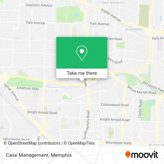 Case Management map