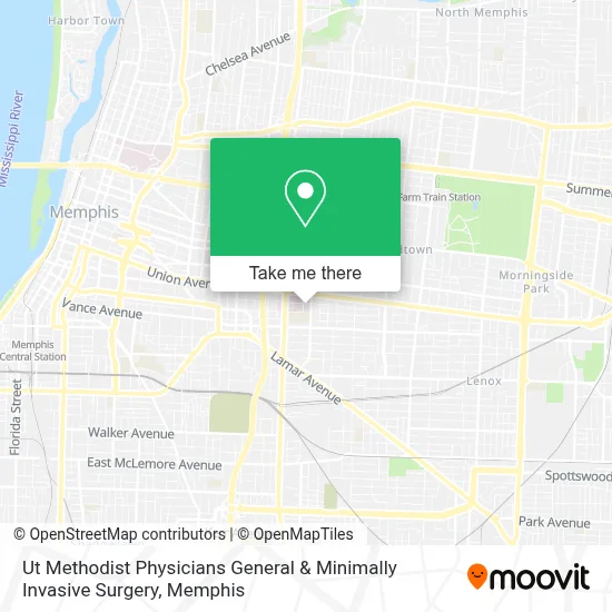 Ut Methodist Physicians General & Minimally Invasive Surgery map