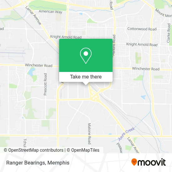Ranger Bearings map