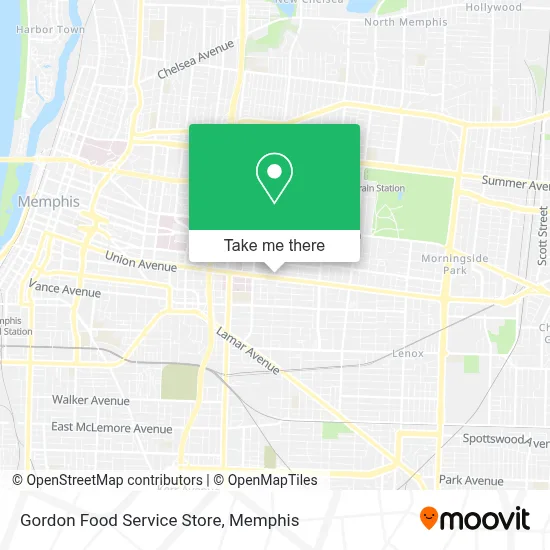 Gordon Food Service Store map
