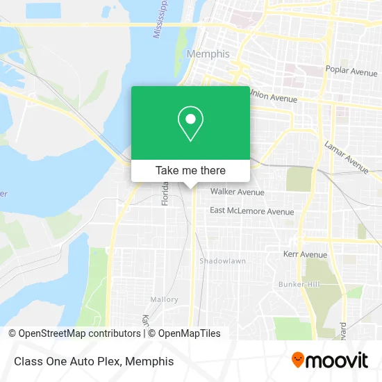 Class One Auto Plex map