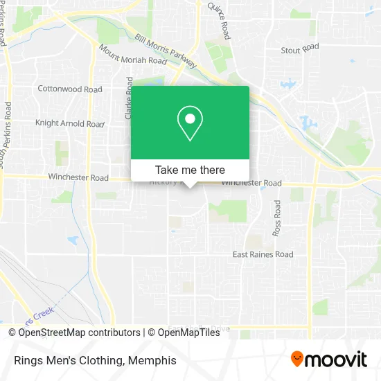 Rings Men's Clothing map