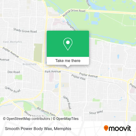 Smooth Power Body Wax map
