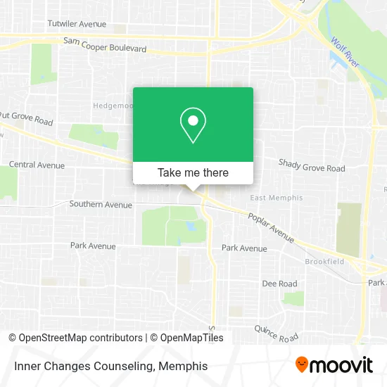 Inner Changes Counseling map
