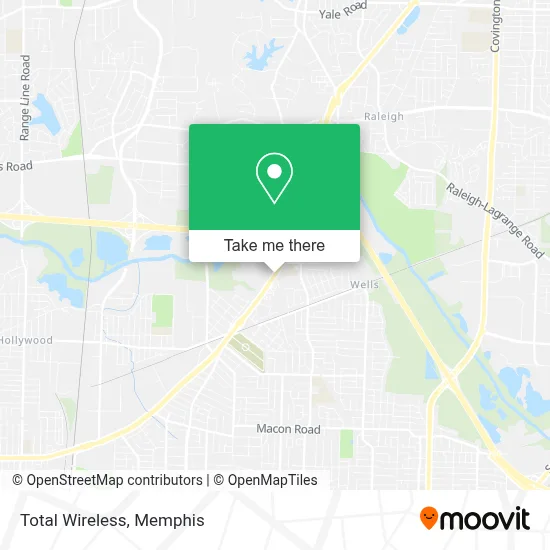 Total Wireless map