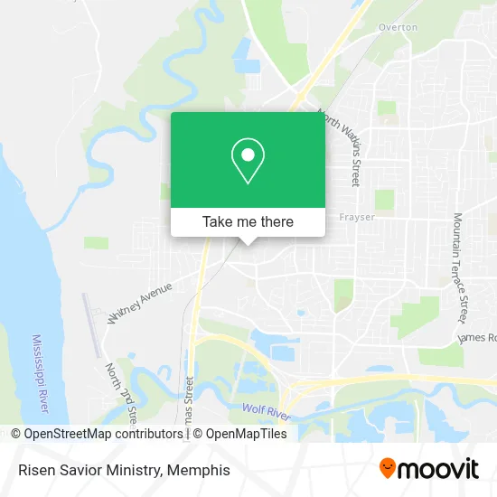 Risen Savior Ministry map